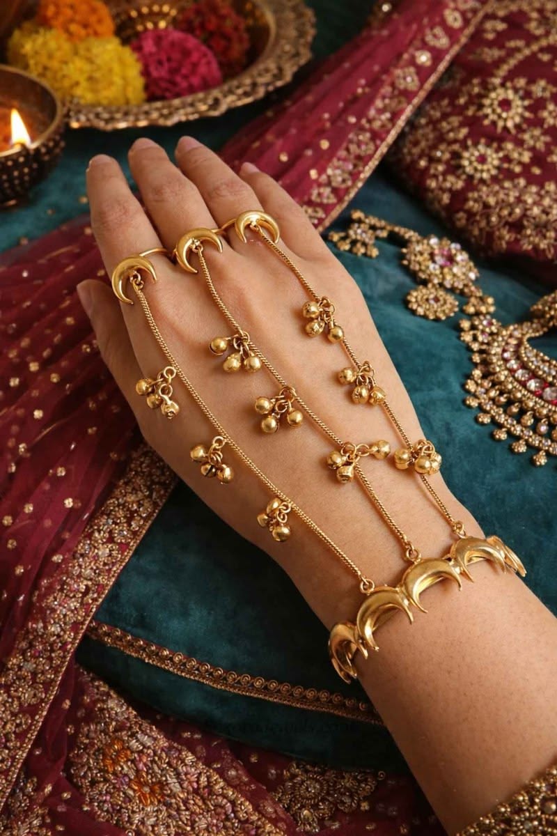 Designer Hathphool for Women – Ethnic Wedding Accessories